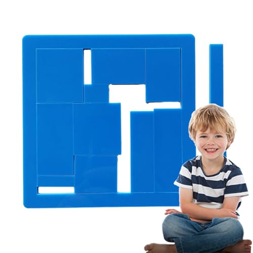 Acryl-Puzzle, Kinder-Puzzlespiele | Gehirnpuzzles -Spielzeug Denksportspielzeug | STEM Lernspielzeug für Kleinkinder, Puzzle-Spielzeug, Brettspiel für Kinder, Mädchen, Erwachsene von Opilroyn