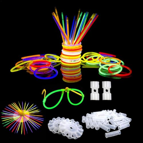 Glôw Sticks - Glôw Sticks Packs, Glôw Sticks Bulk Supplies, Glôw Sticks Packs | Neon Glôw Sticks Set, Glôw In Dark Supplies, Waterproof Neon Strips For Home von Opilroyn