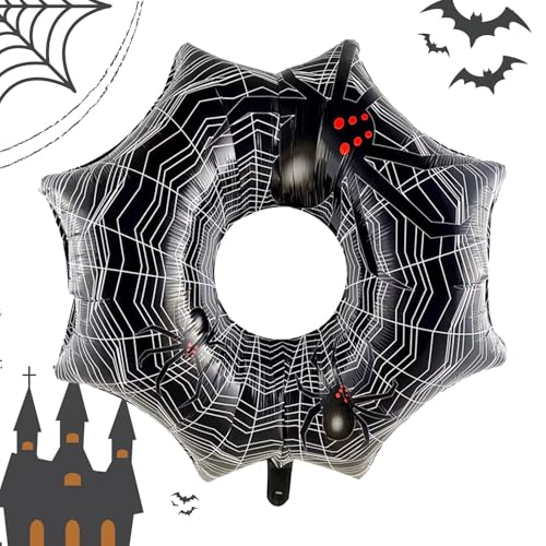 Gruselige Halloween-Ballons – Halloween-Spinnen-Ballons, Neuer Halloween-Geisterfest-Ballon, Standballon Aus Cartoon-Wächterelfe, Horror-Aluminiumfolien-Ballon von Opilroyn