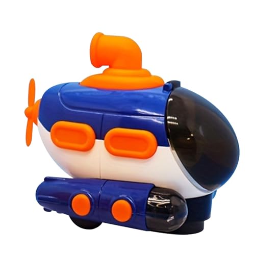 Opilroyn Flugzeugmodellspielzeug,U-Boot-Modellspielzeug,Leichte Musik Kleinkind Flugzeugspielzeug für Kinder | Astronaut Design Tauchboot Spielzeug für Kinder Kinder Flugzeug Spielzeug von Opilroyn