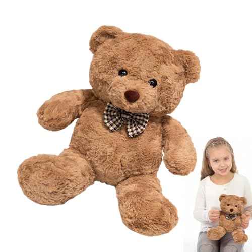 Opilroyn Kuscheliger Teddybär, Plüschbär, weiches Bär-Spielzeug, 39,7 cm, niedlicher Teddybär, zur Dekoration von Sofakissen von Opilroyn