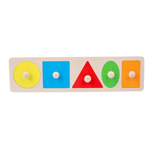 montesori Mehrformen-Puzzle-Spielzeug – Jumbo--Holzpuzzle für Kleinkinder, Vorschul-Sortierspielzeug | Bunte geometrische Holzformen für frühkindliche Bildung, Feinmotoriktraining, Aktivitätsspi montesori Mehrformen-Puzzle-Spielzeug – Jumbo--Holzpuzzle für Kleinkinder, Vorschul-Sortierspielzeug | Bunte geometrische Holzformen für frühkindliche Bildung, Feinmotoriktraining, Aktivitätsspi von Opilroyn