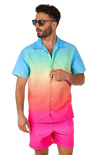 OppoSuits 2-teiliges Hawaii Sommer-Set für Herren - Sommer-Bademode - Inklusive Kurzarm-Hemd mit Knöpfen und Shorts OppoSuits 2-teiliges Hawaii Sommer-Set für Herren - Sommer-Bademode - Inklusive Kurzarm-Hemd mit Knöpfen und Shorts von OppoSuits