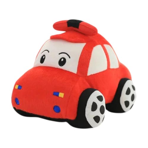 Auto-Plüschtier, Cartoon-Plüsch-Autopuppe, weiches Stoffauto-Spielzeug, Auto-Plüsch-Dekoration, süßes Plüsch-Automodell, Auto-Plüschtier für Kinder, Plüsch-Automodell für Schlafzimmer, Cartoon-Auto-Pl von Opvonxeh