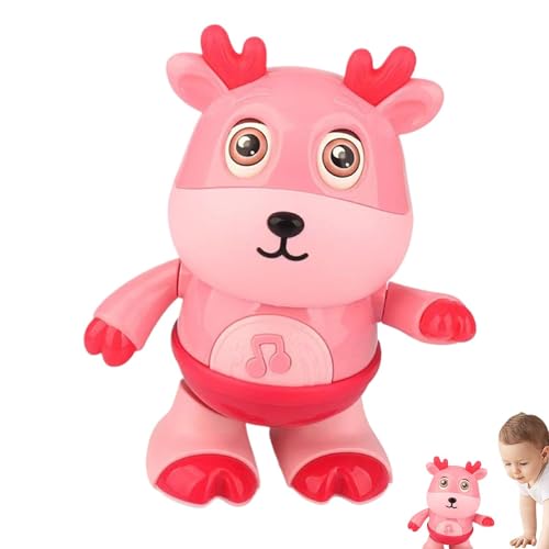 Dancing Animal Toy, Led Lights Dancing Toy, Cute Dancing Deer for Kids, Dancing Cow for Toddler, Musical Led Deer Toy, Active Fun Dancing Toy, Toddler Music and Lights Toy, Dancing Toy for 1-3 Years von Opvonxeh