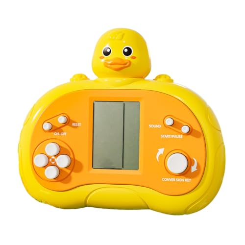 Handheld Videospielkonsole, Cute Pets Educational Game Console, Retro Game Handheld – Vintage Educational Game Console for Kids, Classic Handheld Game Console with Built-in Games for Endless Fun von Opvonxeh