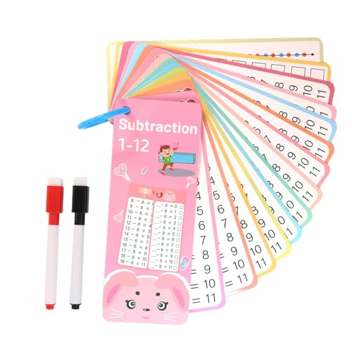Mathematik -Lernkarten, Mathematikkarten, Addition Subtraction Multiplication Division Spiel, Trockener Löschen doppelseitiger Bildungsloch -Lochkarten für Kindergarten im Klassenzimmer im Klassenzimm Mathematik -Lernkarten, Mathematikkarten, Addition Subtraction Multiplication Division Spiel, Trockener Löschen doppelseitiger Bildungsloch -Lochkarten für Kindergarten im Klassenzimmer im Klassenzimm von Opvonxeh