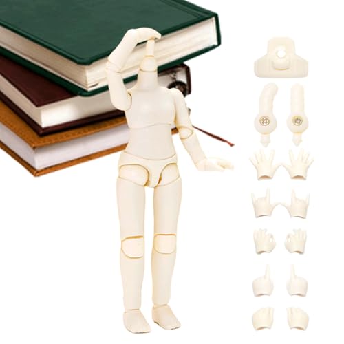 Opvonxeh Body Doll Figure, Motion Figure Joints, 4.72 Inches Poseable Display Decoration, Collectible Toy for Students Teens Children Boys Girls Kids Desktop Bookshelf Study Room Opvonxeh Body Doll Figure, Motion Figure Joints, 4.72 Inches Poseable Display Decoration, Collectible Toy for Students Teens Children Boys Girls Kids Desktop Bookshelf Study Room von Opvonxeh