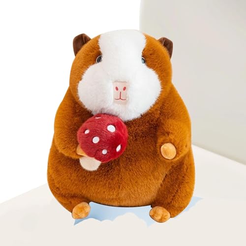 Opvonxeh Capybara Plüschtier, weiche Hugging-Puppe, skin-Friendly Tierkissen zum Schlafen, 24 x 14 cm, gemütliches Hugging-Kissen für Sofa, Schlafzimmer und Wohnzimmer von Opvonxeh