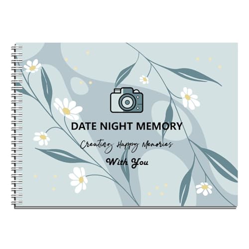 Opvonxeh Couples Date Night Ideas, Scratch Off Journal, Adventure Date Night Book, Newlywed Date Night Journal, Couples Scratch Off Book, Romantic Scratch Off Journal for Date Night Games 29x21x1.2cm von Opvonxeh