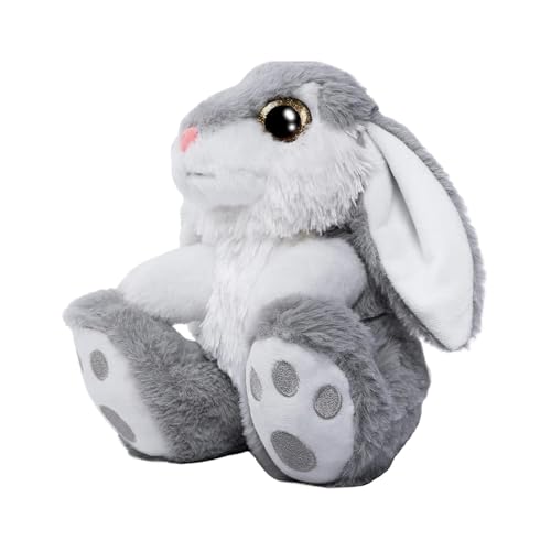 Opvonxeh Cute Bunny Plush for Kids, Huggable Bunny Toy for Girls, Plush Rabbit Toy for Boys, Kids Bunny Plush Toy, Stuffed Animal Rabbit with Floppy Ears, Soft Bunny Rabbit Bedtime Toy von Opvonxeh