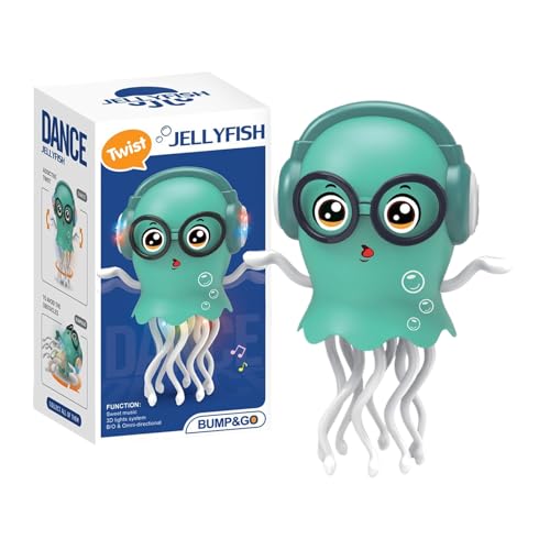 Opvonxeh Dancing Octopus Toy, Electric Crawling Toy, Interactive Playing Supply, Smart Entertainment Product for Kids, Children’s Room, Early Development, and Fun Motor Skill Activities Opvonxeh Dancing Octopus Toy, Electric Crawling Toy, Interactive Playing Supply, Smart Entertainment Product for Kids, Children’s Room, Early Development, and Fun Motor Skill Activities von Opvonxeh