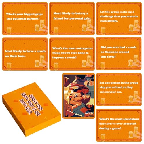 Opvonxeh Drinking Card Game, Christmas Party Games, Drinking Games for Adults, Adult Games for Parties, Drinking Game for Mother's Day, Office Drinking Games, Christmas Drinking Games von Opvonxeh