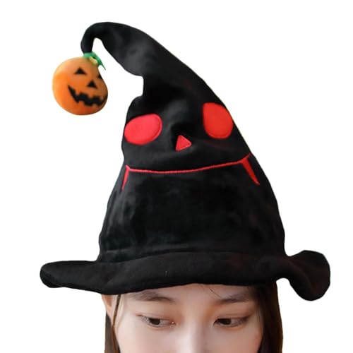 Opvonxeh Halloween Pumpkin Hat, Kids Witch Hat With Pumpkin, Halloween Costume Party Accessories, Kids Witch Hat, Halloween Costume Hat, Costume Accessory For Girls, Boys Halloween Costume Hat von Opvonxeh