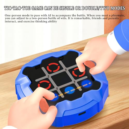 Opvonxeh Handheld Electric Puzzle Game Console, Portable Puzzle Travel Games, Educational Brain Games for Kids Ages 3+, Learning Activities for Children, Portable Puzzle Game Console von Opvonxeh