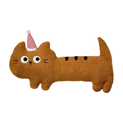 Opvonxeh Long Cat Body Pillow, Cute Cartoon Plush, Cuddly Hugging Toy, Stuffed Animal Design, 15.75x7.87 inches, Perfect for Kids, Girls, Boys, Christmas Decorations, Home Decor Opvonxeh Long Cat Body Pillow, Cute Cartoon Plush, Cuddly Hugging Toy, Stuffed Animal Design, 15.75x7.87 inches, Perfect for Kids, Girls, Boys, Christmas Decorations, Home Decor von Opvonxeh