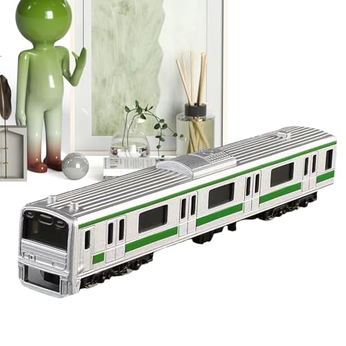 Opvonxeh Model Train, Subway Toy, Japanese Shinkansen Miniature, High-Speed Rail Simulation, Educational Collectible for Children, for Young and Hobbyists Opvonxeh Model Train, Subway Toy, Japanese Shinkansen Miniature, High-Speed Rail Simulation, Educational Collectible for Children, for Young and Hobbyists von Opvonxeh