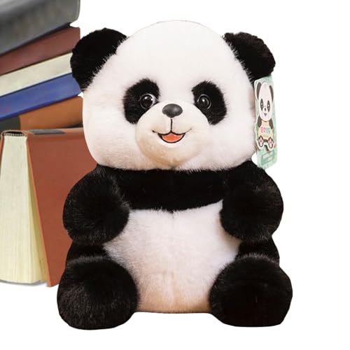 Opvonxeh Panda Stoffed Animal - Realistisches Plüschspielzeug für Kuschelkomfort, weiche, huggierbare Puppe mit detailliertem Design, niedlicher Plüsch -Begleiter für Urlaubs Teenager Geburtstag, Sc Opvonxeh Panda Stoffed Animal - Realistisches Plüschspielzeug für Kuschelkomfort, weiche, huggierbare Puppe mit detailliertem Design, niedlicher Plüsch -Begleiter für Urlaubs Teenager Geburtstag, Sc von Opvonxeh