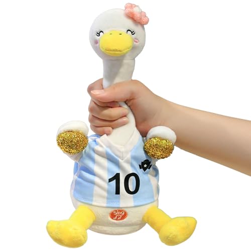 Opvonxeh Plush Duck Toy | Mimicking Stuffed Animals | Kids Interactive Entertainment, Dancing Toys for, Engaging Plush Toys, Playful Learning Toys, Adorable Duck , Singing Animal Toy von Opvonxeh