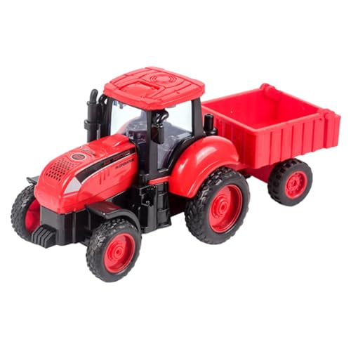 Opvonxeh Pull Back Car, Engineering Vehicle Toy, Friction-Powered Racing Truck, Simulated Construction Vehicle for Toddler, Fun Indoor and Outdoor Toy for Boys and Kids von Opvonxeh