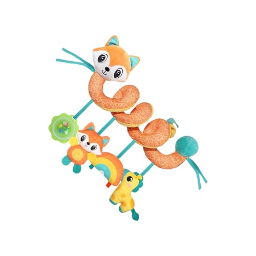 Opvonxeh Spielzeug für Babyautositz | Rasseln für Babybett und Krabbelspielzeug | sensorisches buntes Plüschtier für Kinderwagen und Kinderzimmer, 0-3 Jahre, kognitive Fähigkeiten, Mädchen Opvonxeh Spielzeug für Babyautositz | Rasseln für Babybett und Krabbelspielzeug | sensorisches buntes Plüschtier für Kinderwagen und Kinderzimmer, 0-3 Jahre, kognitive Fähigkeiten, Mädchen von Opvonxeh