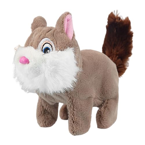 Opvonxeh Squirrel Stuffed Animal, Interactive Walking Toy, Electric Plush, Sturdy Soft Comforting Doll, 7.48x3.15x6.1 inches Portable Engaging Plush for Kids, Teens, and Gift Giving Opvonxeh Squirrel Stuffed Animal, Interactive Walking Toy, Electric Plush, Sturdy Soft Comforting Doll, 7.48x3.15x6.1 inches Portable Engaging Plush for Kids, Teens, and Gift Giving von Opvonxeh