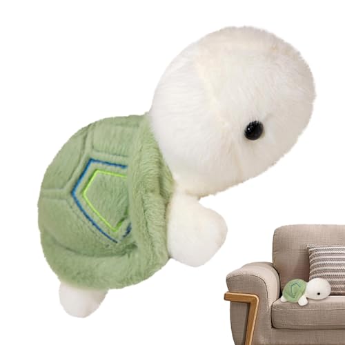 Opvonxeh Stuffed Turtle Toy, Cartoon Plush Turtle Toy, Cartoon Plush Turtle Throw Pillow Doll, Silly Appearance Stuffed Animal Toy for Kids' Room, Couch, Bedroom, Living Room, and Game Room von Opvonxeh