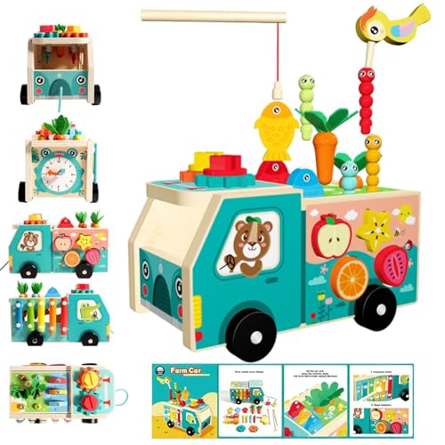 Opvonxeh Toys – Lernspiel für frühes Lernen, Rettich-Traktionsspielzeug mit Farberkennung, Aktivität für Kleinkinder und Kinder Opvonxeh Toys – Lernspiel für frühes Lernen, Rettich-Traktionsspielzeug mit Farberkennung, Aktivität für Kleinkinder und Kinder von Opvonxeh
