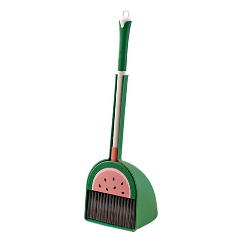 Small Broom with Dustpan for Kids, Fruit Design Housekeeping Tool, Little Housekeeping Helper Set, Kids Cleaning Tools Set, Pretend Play Cleaning Supplies, Child-Friendly Broom and Dustpan von Opvonxeh