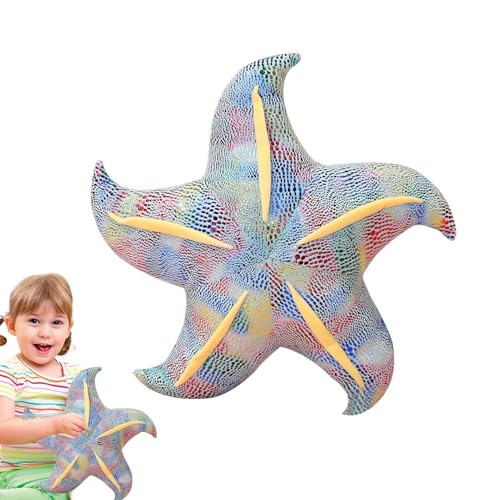 Starfish Plush Pillow, Huggable Soft Starfish Pillow, Comfortable Touch Starfish Pillow, Stuffed Starfish Plush Toy, Starfish Nap Pillow, Plush Starfish Pillow For Kids, Soft Starfish Pillow For Boys von Opvonxeh