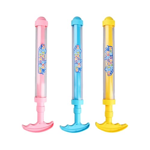 Water Squirter, Water Sprinkler Spray Plaything, 3 Pieces Retractable High Pressure Interactive Toys, Party Games for Outdoor Beach, Backyard Activities, Kids, Yellow, Pink, Blue Water Squirter, Water Sprinkler Spray Plaything, 3 Pieces Retractable High Pressure Interactive Toys, Party Games for Outdoor Beach, Backyard Activities, Kids, Yellow, Pink, Blue von Opvonxeh