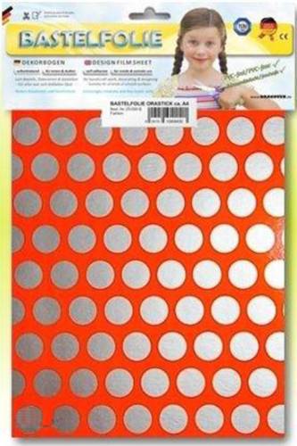 Oracover 45-064-091-B Klebefolie Orastick Fun 1 (L x B) 300mm x 208mm Rot, Orange, Silber von Oracover