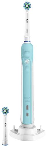 Oral-B Pro 770 Cross Action 1124825 Elektrische Zahnbürste Rotierend/Pulsierend Weiß, Türkis von Oral-B