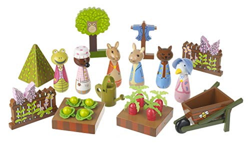 ORANGE TREE Peter Rabbit TV, Jemima Puddleduck Spielset, Mehrfarbig, 15.35 x 6.3 x 4.72 inches von Orange Tree Toys