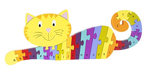 Orange Tree Toys Cat OTT04592 ABC Puzzle Katze, Bunt von Orange Tree Toys