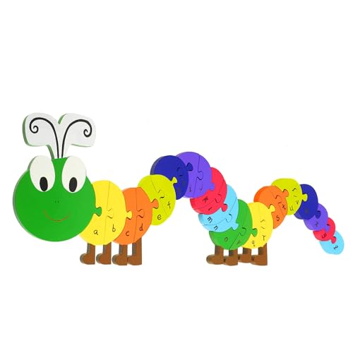 Orange Tree Toys OTT04045 Caterpillar ABC Puzzle Raupe, Bunt von Orange Tree Toys