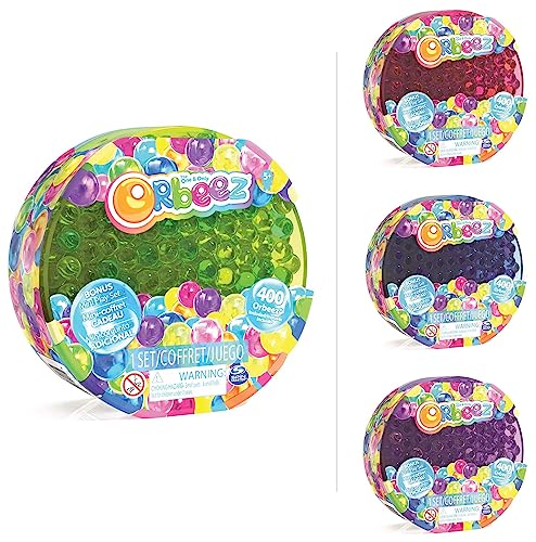 Orbeez Activity Orb - 400 original für Kinder getestete Wasserperlen mit Mini-Spielset, für Kinder ab 6 Jahren, Verschiedene Varianten von Orbeez