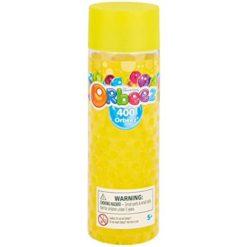 Orbeez Wasserperlen Gelb - 400 original für Kinder getestete Wasserperlen zum Spielen, Experimentieren und Dekorieren, ab 6 Jahren von Orbeez