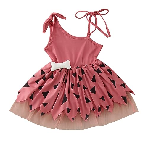 Baby Mädchen Ärmelloses Kleid Halloween Kostüm Cosplay Kinder Festlich Kleid Halloween Tüllkleid Patchwork Prinzessin Kinder Mädchen Kleid Halloween Kostüm Karneval, Hexenkostüm für (3-6 Months) von Orbgons