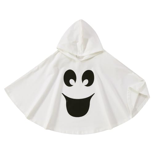 Geist Umhange Gespenst für Kinder, Gespenst Kostüm Halloween Kostüm Kinder Mit Ausdruck für Cosplay Karneval Halloween Kostüm Phantasie Party Kleinkind Jungen Mädchen Phantasie (Beige, 6-12 Months) von Orbgons