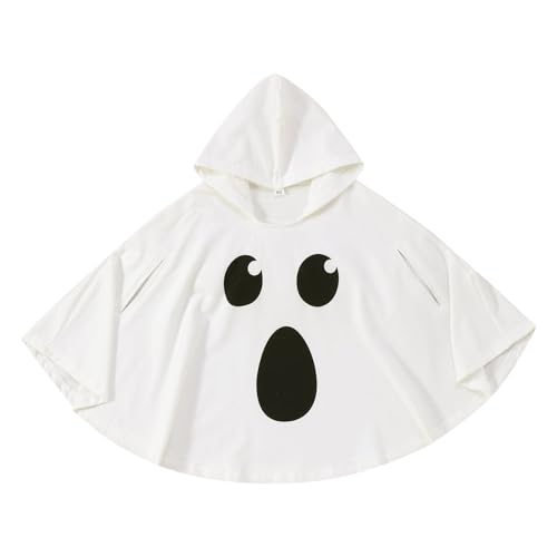 Geist Umhange Gespenst für Kinder, Gespenst Kostüm Halloween Kostüm Kinder Mit Ausdruck für Cosplay Karneval Halloween Kostüm Phantasie Party Kleinkind Jungen Mädchen Phantasie (White, 6-12 Months) von Orbgons