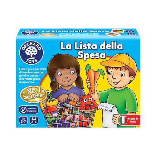 Orchard Toys Die Einkaufsliste - Lernspiel für Kinder von 3 bis 7 Jahren von Orchard Toys