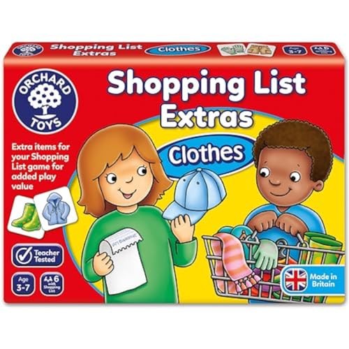 Orchard Toys Einkaufsliste Spiel "Shopping List" Kleidersammlung (Englische Sprache) von Orchard Toys