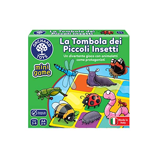 Orchard Toys La Tombola dei Piccolo Insekten, Lernspiel für Kinder von 3 bis 6 Jahren von Orchard Toys