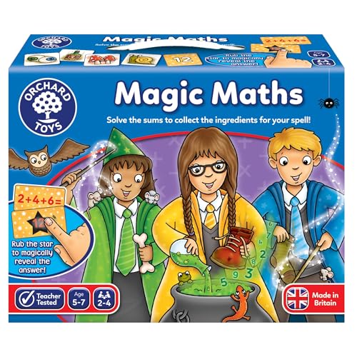 Orchard Toys Magic Maths, Magic Ink Reveals The Answer, Educational Maths Game, Practice Addition and Subtraction, Ages 5-7 Orchard Toys Magic Maths, Magic Ink Reveals The Answer, Educational Maths Game, Practice Addition and Subtraction, Ages 5-7 von Orchard Toys