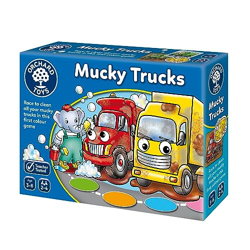 Orchard Toys - Mucky Truck Spiel, Für Kinder im Alter von 3-6 Jahren von Orchard Toys