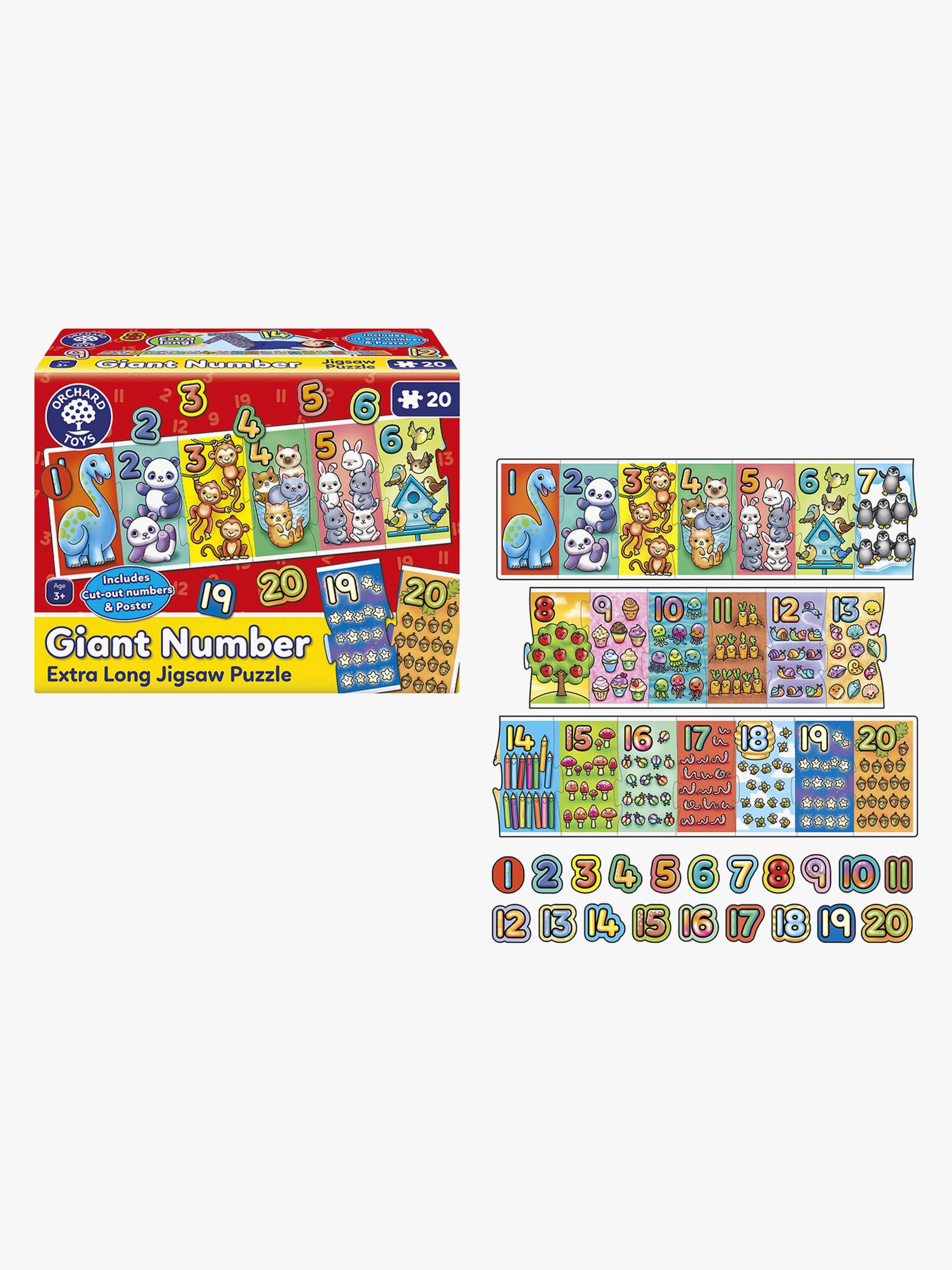 Orchard Toys Puzzle Große Zahlen 20 Teile Orchard Toys Puzzle Große Zahlen 20 Teile von Orchard Toys
