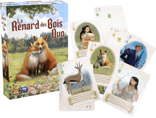 Origames - Le Renard des Bois Duo - Jeu de plis coopératif Pour 2 joueurs - Jeu de Carte - Trickspiel - 2 joueurs - Français - 85082 von Origames