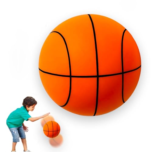 AirSlam® Schaumstoff-Basketball 24 cm | Indoor-Spielzeug für Kinder | Geräuschlos | Lautloser Basketball | Waschbares, langlebiges und Robustes Spielzeug | OriginalCorner® von Original Cup