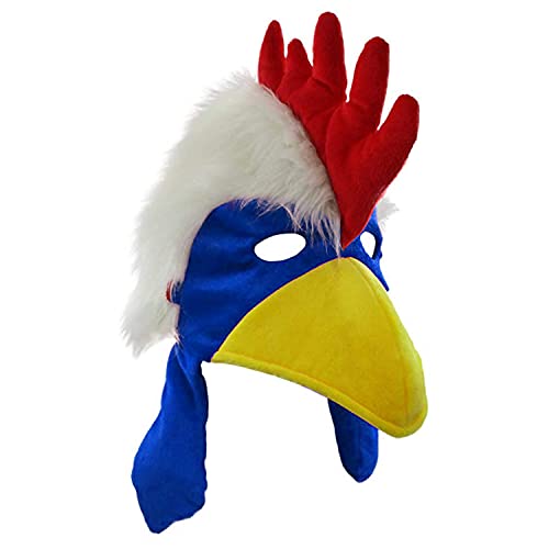 Original Cup | Frankreich Cheerleading Gallic Rooster Maske | Französisch Fußball-Nationalmannschaft Cheerleading Set | Rooster Maske von Original Cup